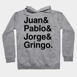 Four Fab Mexicans Hoodie